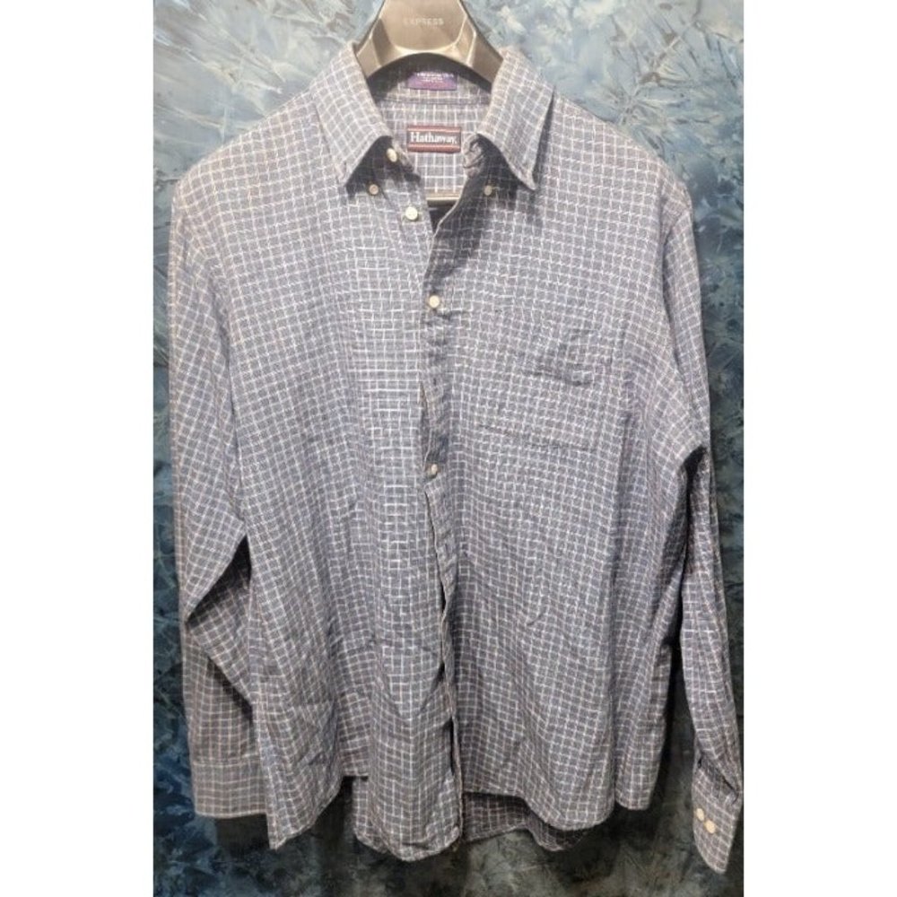 Blue Button-up